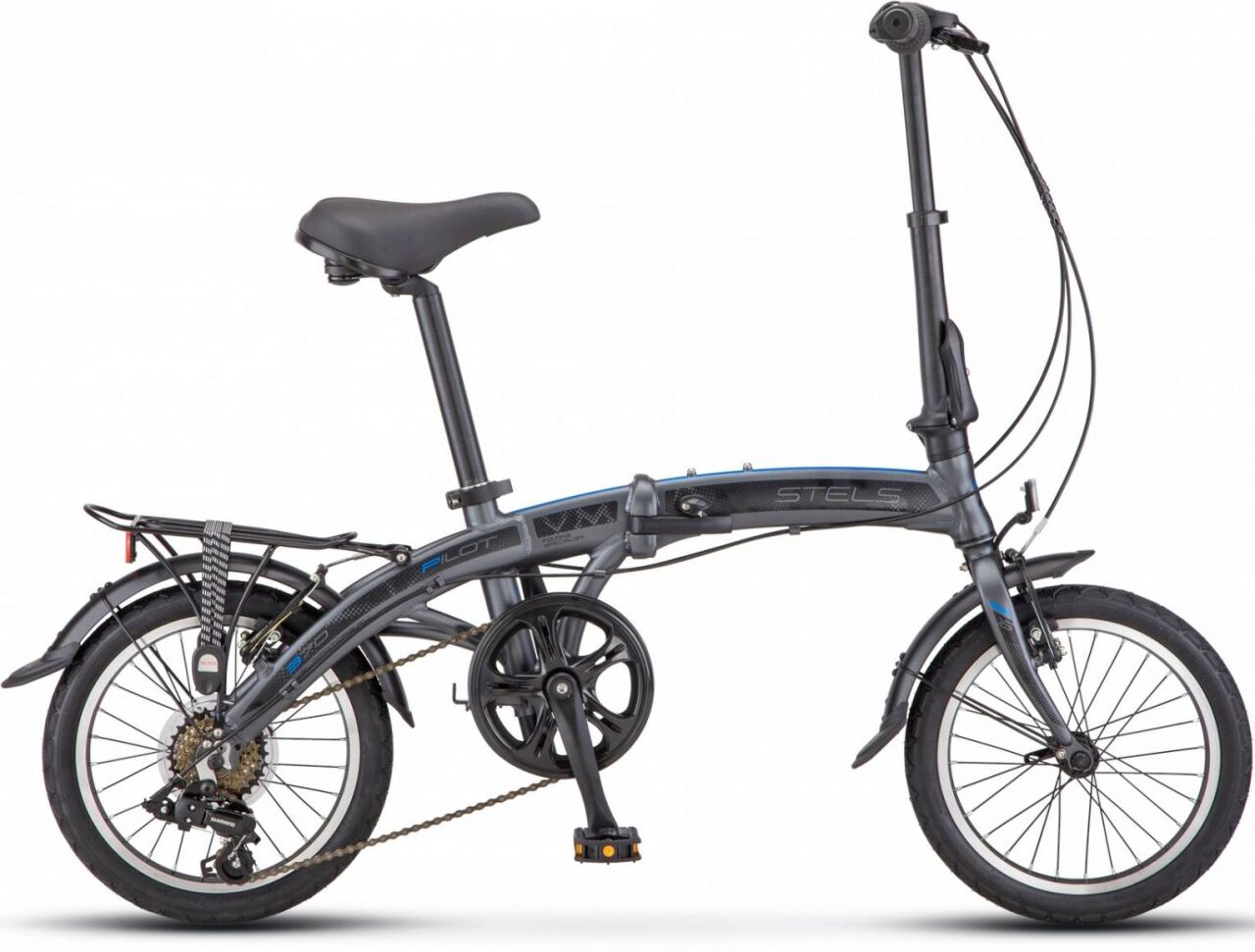 Велосипед Stels Pilot 370 16 V010 (серый, 2019)