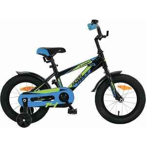 Детский велосипед Novatrack Lumen 14 (черный, 2019)