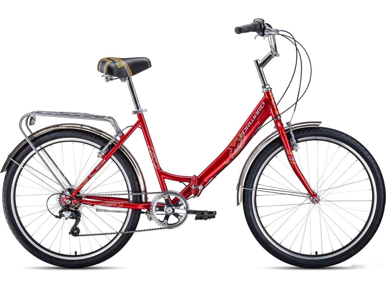 Велосипед Forward Sevilla 26 2.0 2021 (красный)