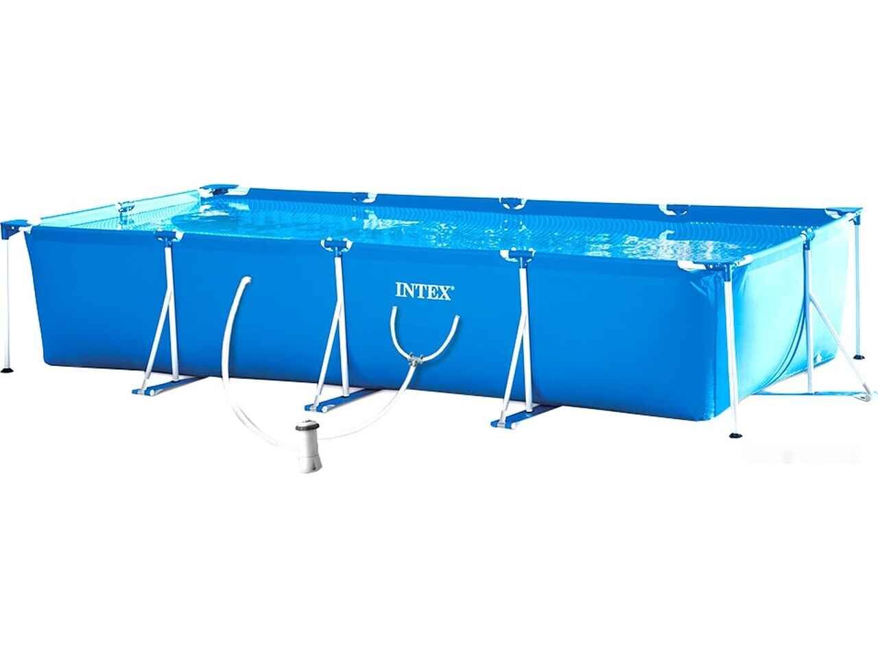 Каркасный бассейн INTEX Rectangular Frame Pool 28274 (450x220x84) Каркасный бассейн INTEX Rectangular Frame Pool 28274 (450x220x84)