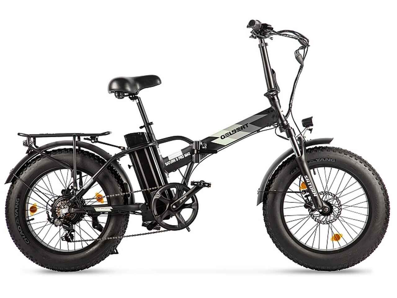 Электровелосипед Gelbert Saturn 3 PRO MAX (черный) Электровелосипед Gelbert Saturn 3 PRO MAX (черный)