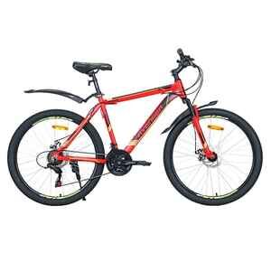 Велосипед Avenger A264D 2022 (красный/желтый неон) Велосипед Avenger A264D 2022 (красный/желтый неон)