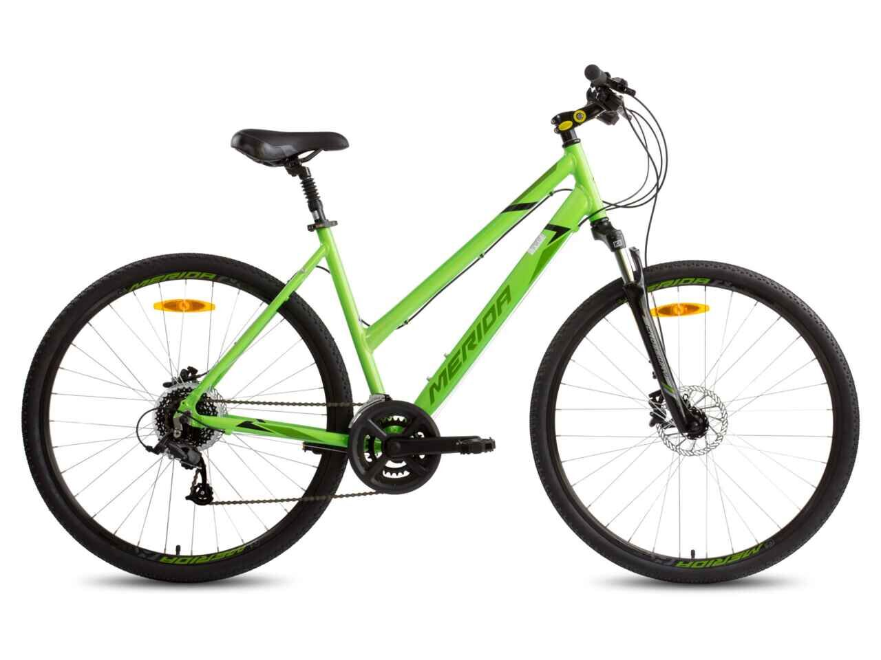 Велосипед Merida Crossway 10 Lady (S/47cm, Green/BlackGreen, 2023)