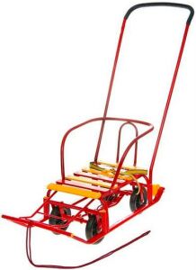 Санки Nika Тимка 5 Универсал (красный)