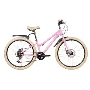 Велосипед Novatrack Jenny 24 Disc (12, розовый, 2026) 24SHD.JENNY.12PN6
