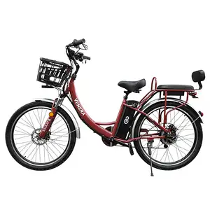Электровелосипед Smart8 Venera (коричневый)