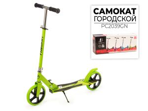 Двухколесный подростковый самокат Favorit PC2039GN