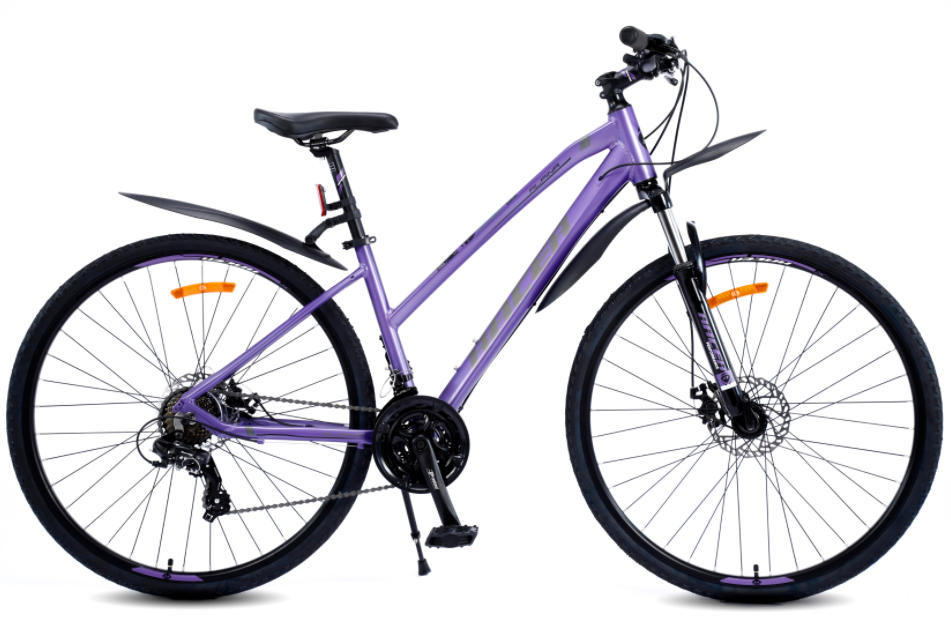 Велосипед Racer Alpina Lady (18, фиолетовый, 2021)