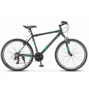 Велосипед Stels Navigator 620 V K010 (17, черный/матовый/зеленый)