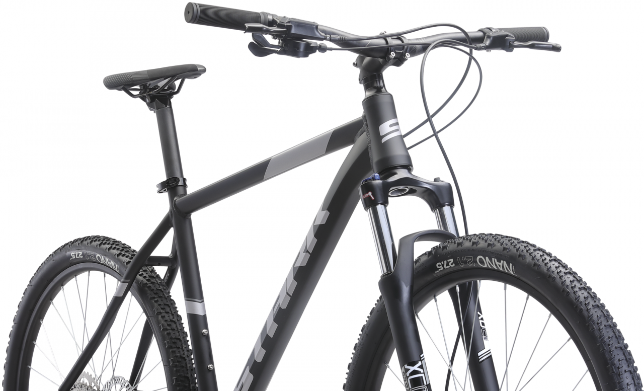 Велосипед Stark Armer 27.6 HD (18, черный/серый, 2021)