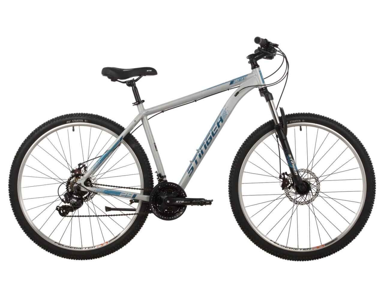 Велосипед Stinger Element STD 29 р.22 2022 (серый)