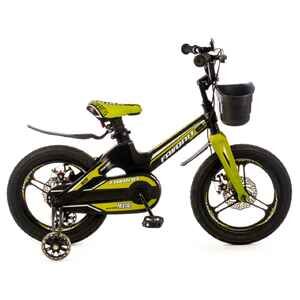 Детский велосипед Favorit PRESTIGE 16 (зеленый/черный) PRS-16GNW Детский велосипед Favorit PRESTIGE 16 (зеленый/черный) PRS-16GNW