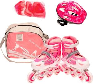 Роликовые коньки Favorit 106SET-L-PN (р. 38-41) Роликовые коньки Favorit 106SET-L-PN (р. 38-41)