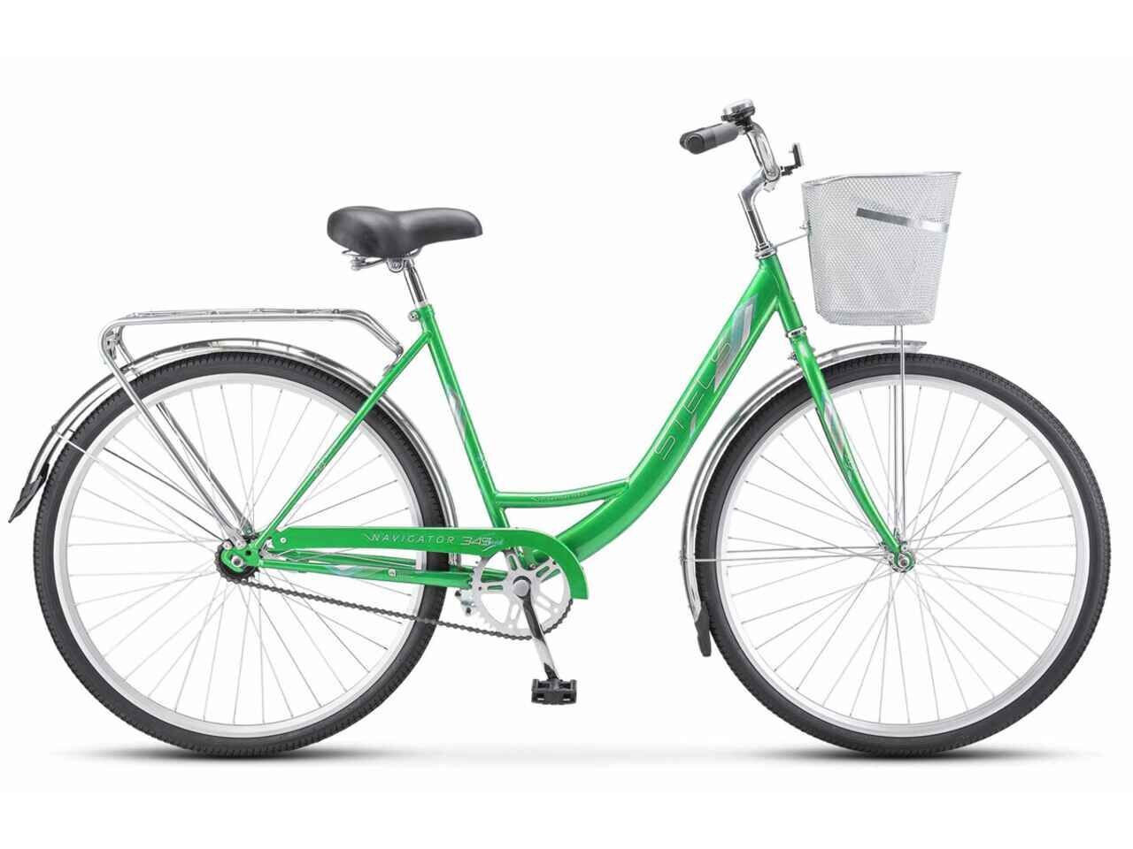 Велосипед Stels Navigator 345 28 Z010 (20, зеленый, 2020)