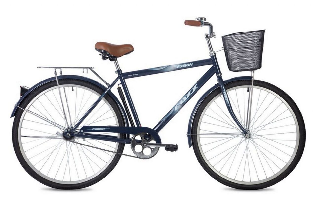 Велосипед Foxx Fusion 28 (20, синий, 2021) 28SHC.FUSION.20BL1
