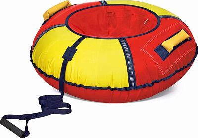 Тюбинг Nika ТБ6К-100 (красный/желтый)