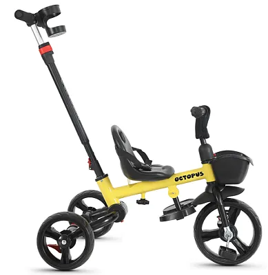 Детский велосипед Maxiscoo Octopus (желтый) MSC-TCL2502YL