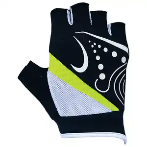 Перчатки-митенки Jaffson SCG 47-0118 L (2498 Black/White/Yellow)
