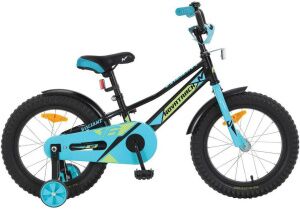 Детский велосипед Novatrack Valiant 16 (черный, 2019)