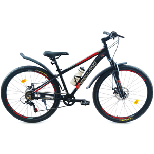 Велосипед GreenLand Tommy 26 7S (14, черный/красный)