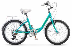Детский велосипед Stels Pilot 225 V Z010 (мятный, 2024) Детский велосипед Stels Pilot 225 V Z010 (мятный, 2024)
