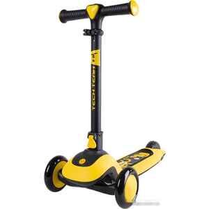 Трехколесный самокат Techteam Safari 2023 (желтый)