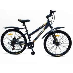 Велосипед DELTA Crystal 27.5 (15, черный/золотой) Велосипед DELTA Crystal 27.5 (15, черный/золотой)