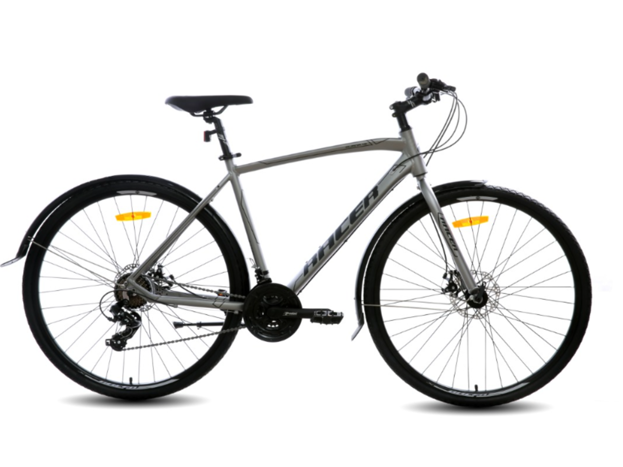 Велосипед Racer ALPINA MAN 700C (20, серый, 2022)