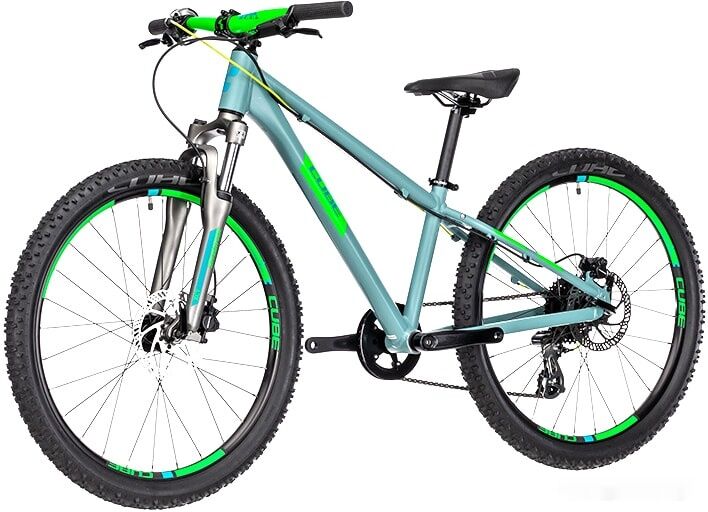 Велосипед Cube ACID 240 Disc 2021 (серый/зеленый)