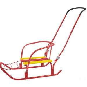 Санки Nika Ветерок 7+ В7+/АЛ2 (алый) Санки Nika Ветерок 7+ В7+/АЛ2 (алый)