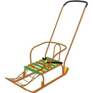 Санки Nika Тимка 5 Комфорт (оранжевый)