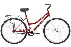 Велосипед ALTAIR City 28 low (19, красный/белый, 2022) Велосипед ALTAIR City 28 low (19, красный/белый, 2022)