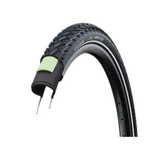 Велопокрышка Schwalbe GREEN MARATHON, 700x37C (37-622 ), GreenGuard, Black-Reflex (11159393)