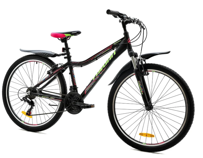 Велосипед Favorit Angel 26 V (15, черный, 2020)