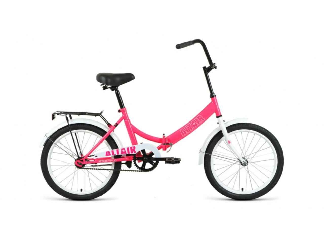 Велосипед ALTAIR City 20 (14, розовый/белый, 2022)