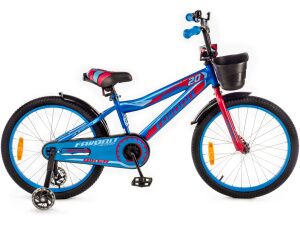 Детский велосипед Favorit Biker 20 (синий/красный) BIK-20BR