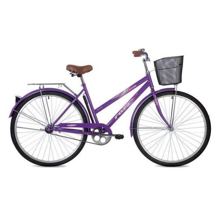 Велосипед Foxx Fiesta 28 (20, фиолетовый, 2021)