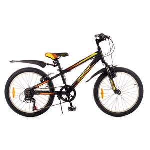 Детский велосипед Favorit Mateo 20 (черный/желтый) MAT20V10RBY-AL
