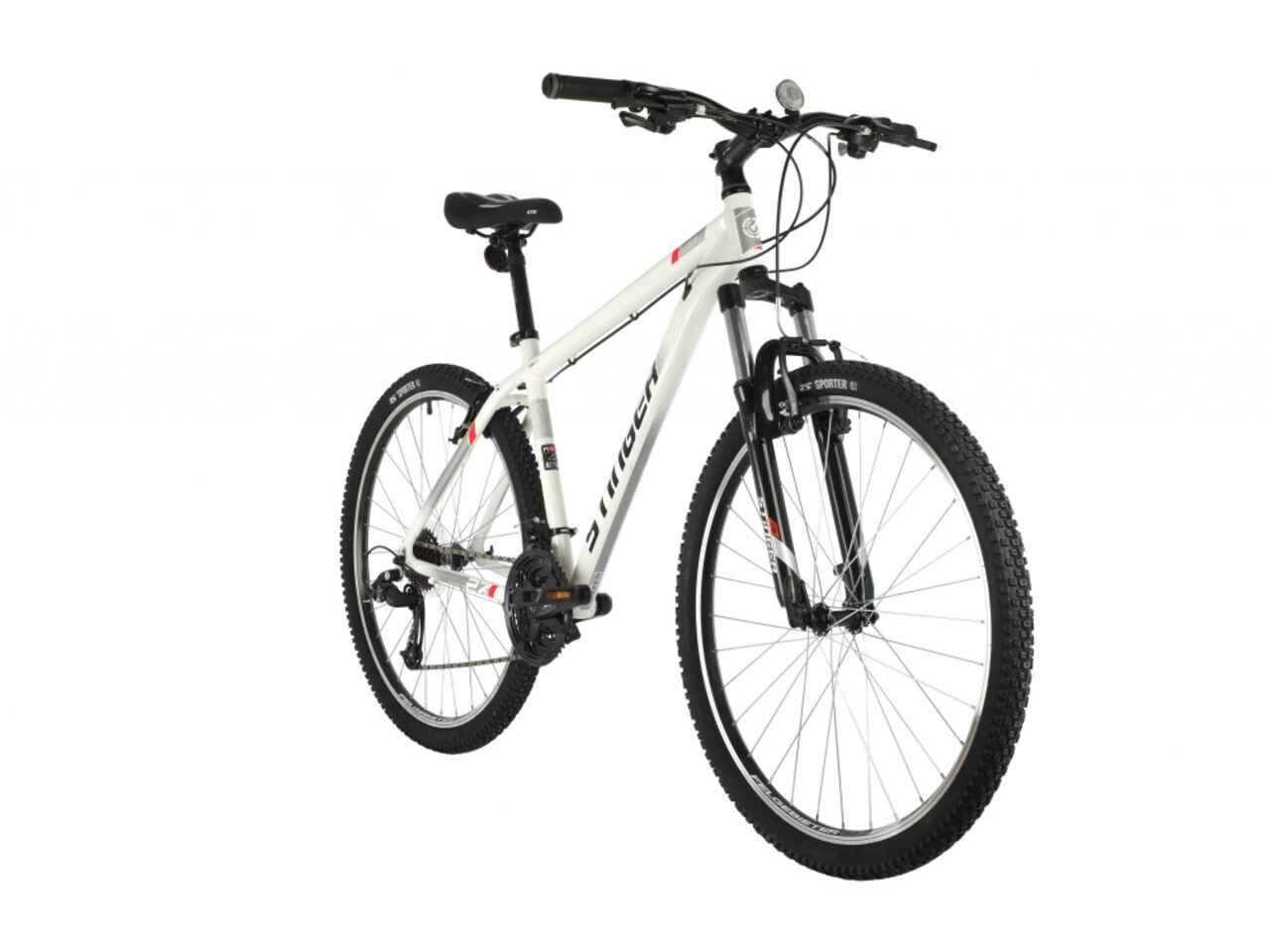 Велосипед Stinger Element Std 27.5 (20, белый, 2021)