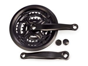 Система шатунов Favorit JH-S114-01, 24/34/42T, 152 мм, JH11006