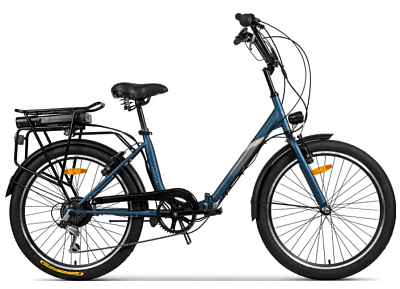 Электровелосипед Aist E-Smart 24 2.1 2026 (синий)