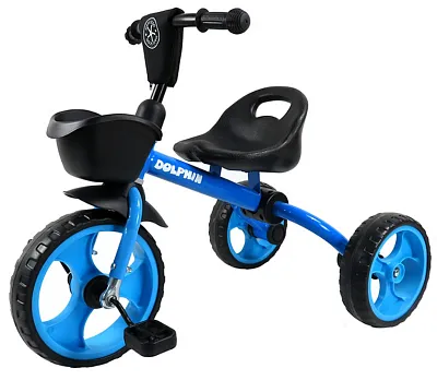 Детский велосипед Maxiscoo Dolphin (синий, 2023) MSC-TCL2301BL
