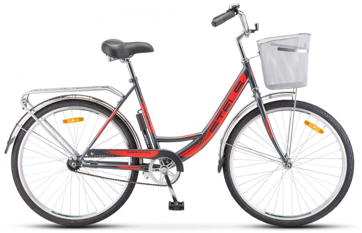 Велосипед Stels Navigator 245 26 Z010 (серый/красный)