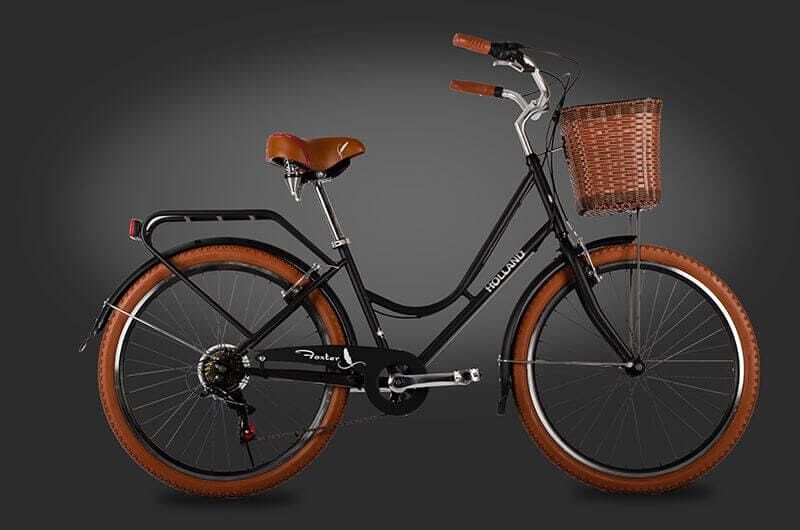 Велосипед Foxter Holland (17.5, черный, 2023)