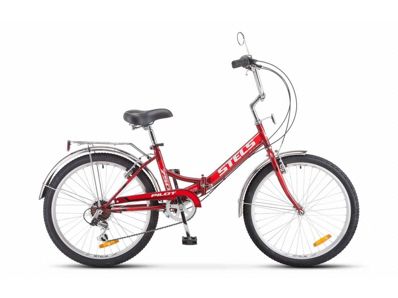 Велосипед Stels Pilot 750 24 Z010 (красный, 2021)
