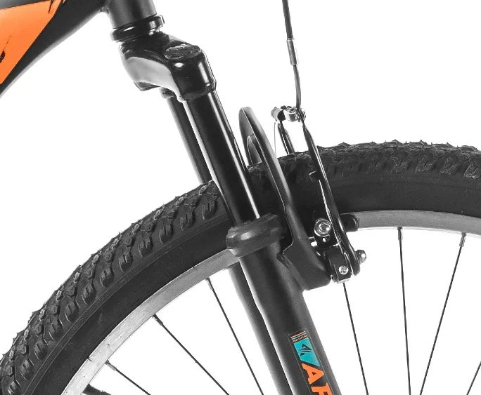 Велосипед ARENA Storm 2021 (20, черный/оранжевый)