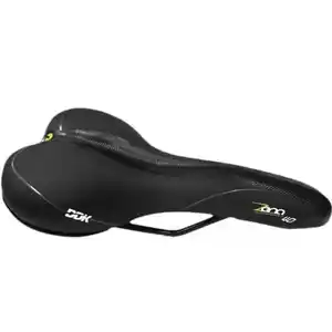 Велоседло DDK D040 (Black-Green)