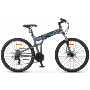 Велосипед Stels Launch 970 MD Z010 26 (17.5, серый/синий)