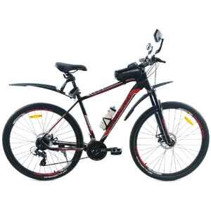 Велосипед GreenLand REACTIVE 29 2.0 (21, черный/красный, 2024)