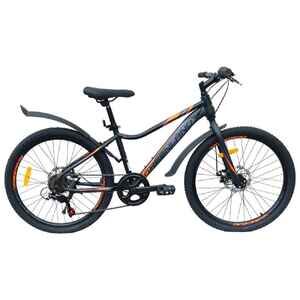 Велосипед GreenLand FORMULA 24 7S (14, черный/оранжевый, 2024) Велосипед GreenLand FORMULA 24 7S (14, черный/оранжевый, 2024)
